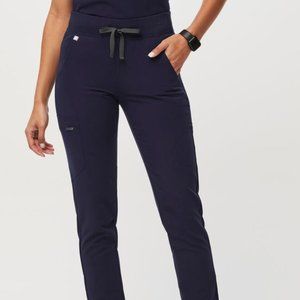 NWT FIGS Zamora Jogger Scrub Pants in NAVY - Size SMALL